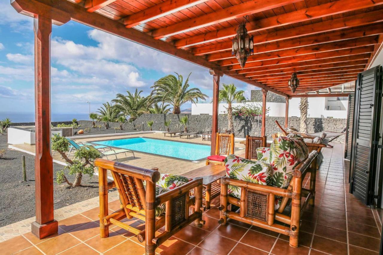 Villa Horizon Sunset Y Ocean Lanzarote Mácher المظهر الخارجي الصورة